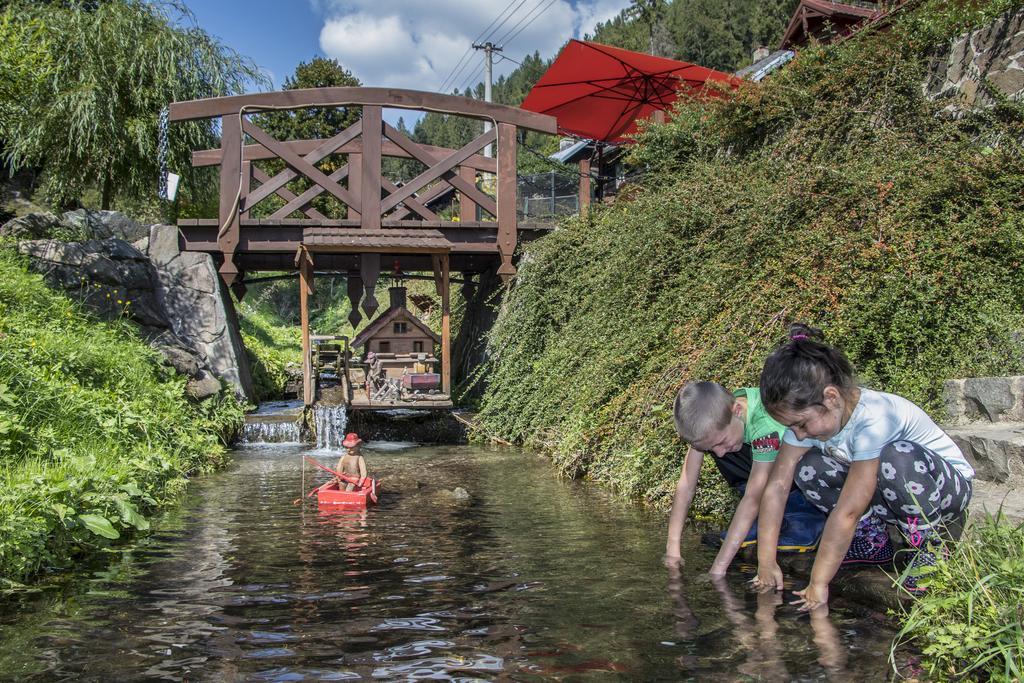 Penzion Banska Klopacka Hnilcik Bagian luar foto